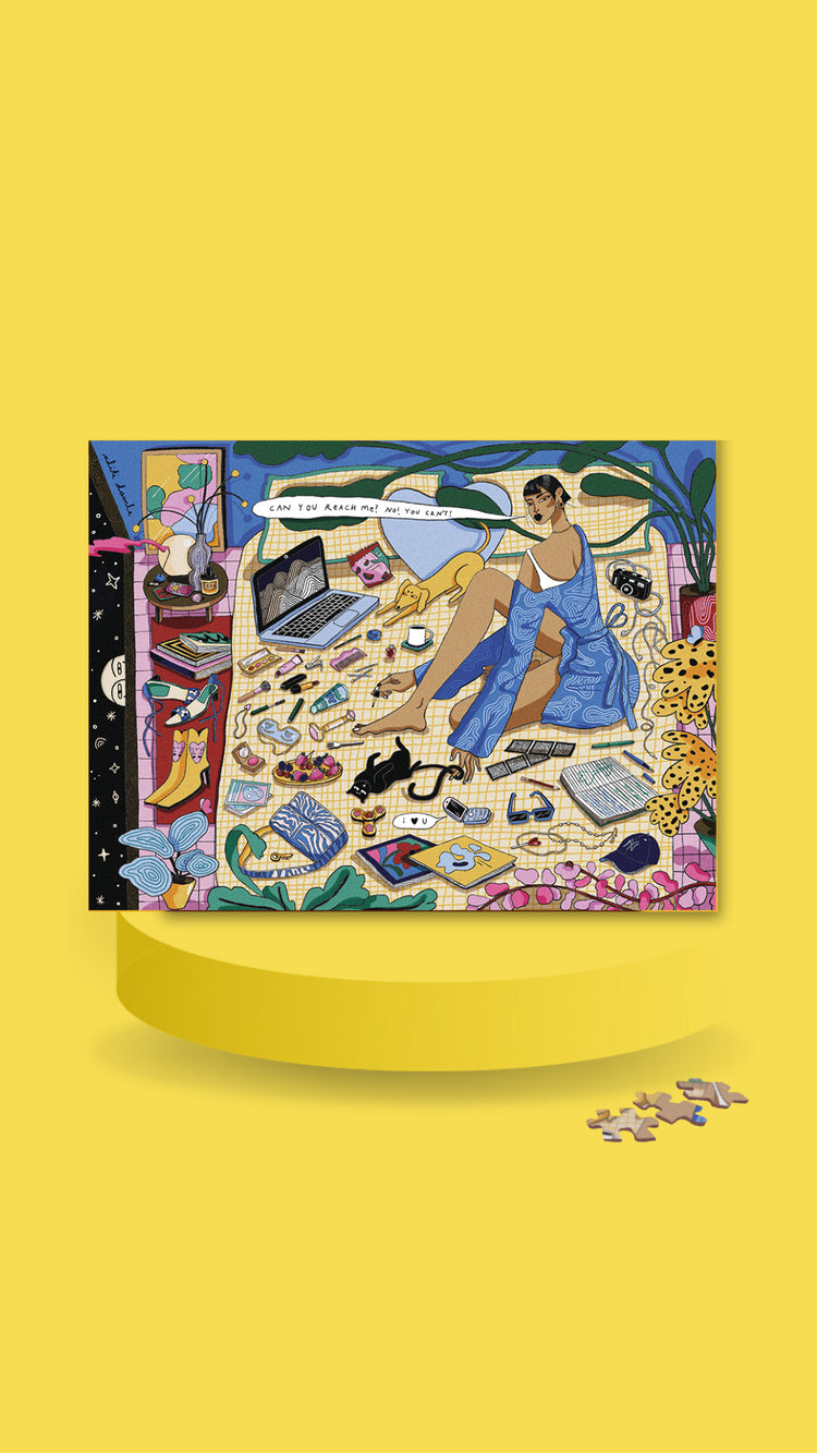 Moodi Moon 500 pieces Jigsaw Puzzle Aditi Damle