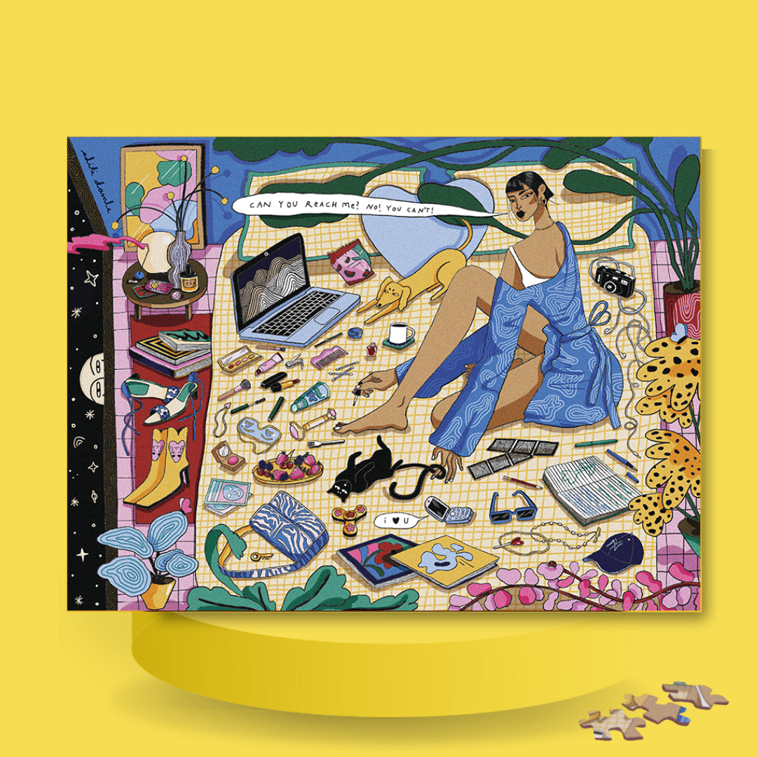 Moodi Moon 500 pieces Jigsaw Puzzle Aditi Damle